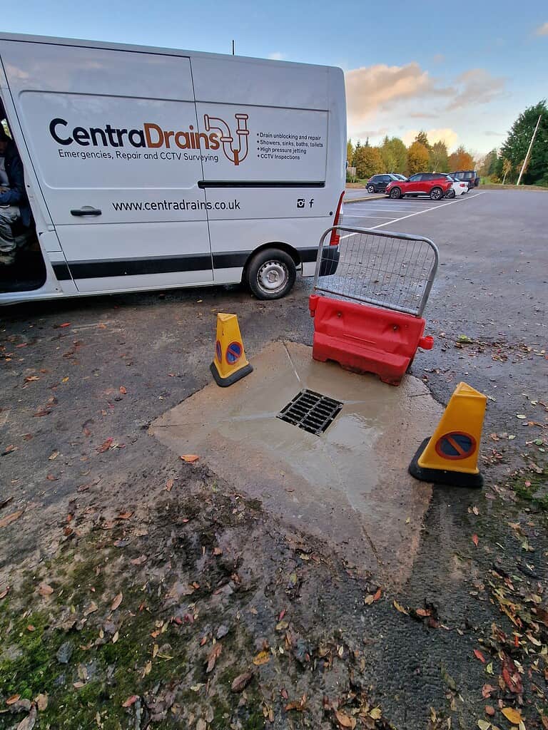 Emergency drain repair service by Centra Drains Ltd in the UK. Prompt, reliable CCTV surveys and high-pressure jetting.